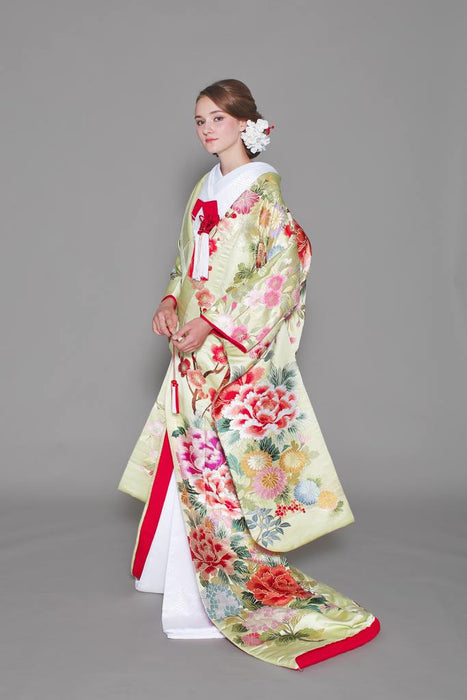 色打掛　四季百花爛漫文