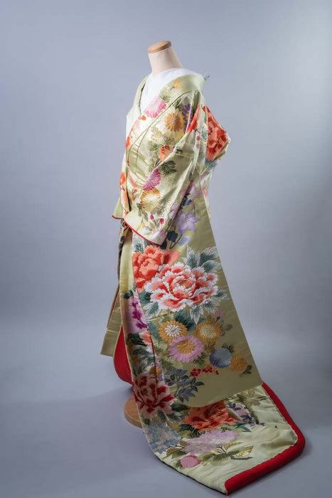 色打掛　四季百花爛漫文